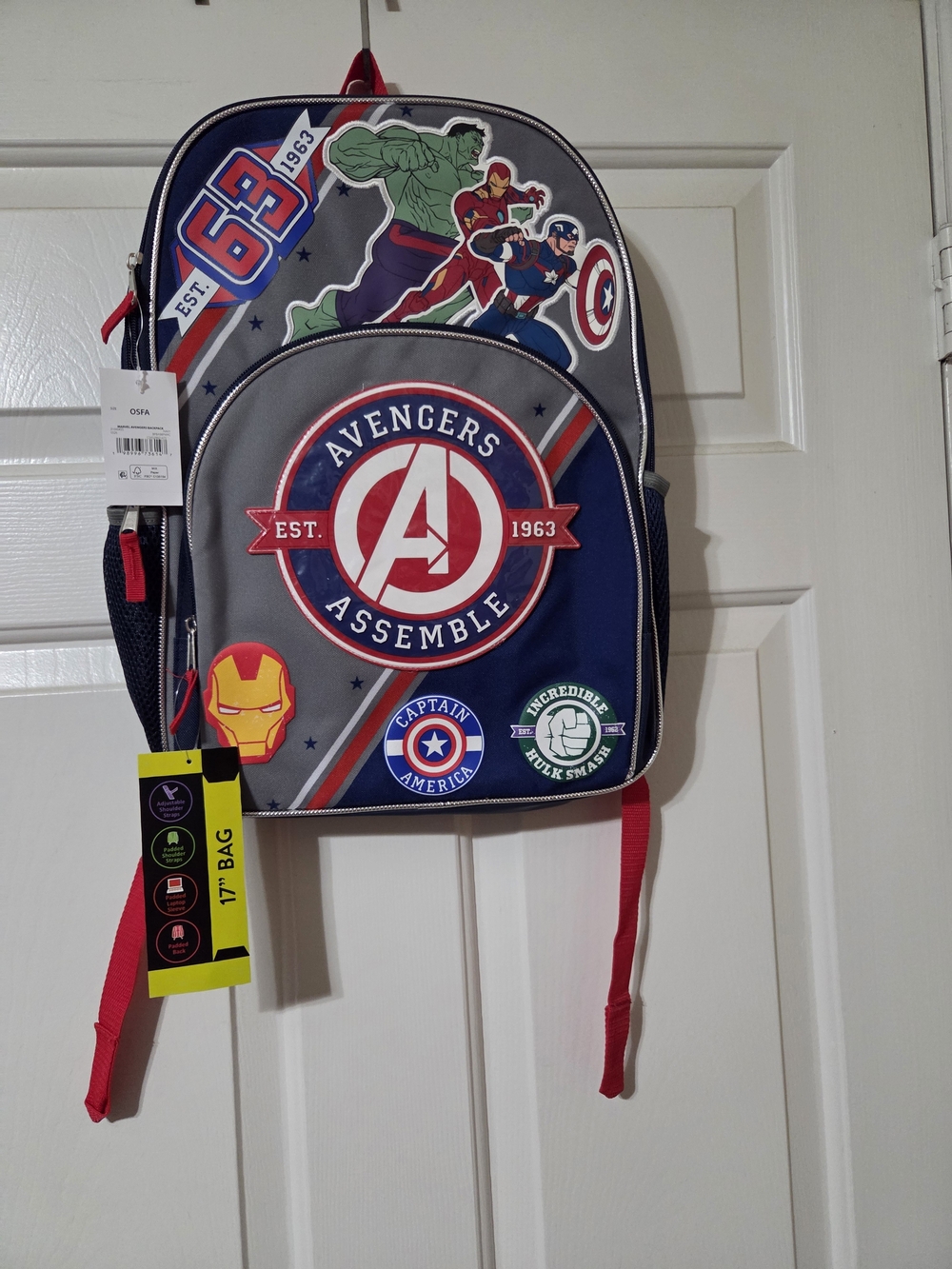 NWT Avengers 17" Backpack
